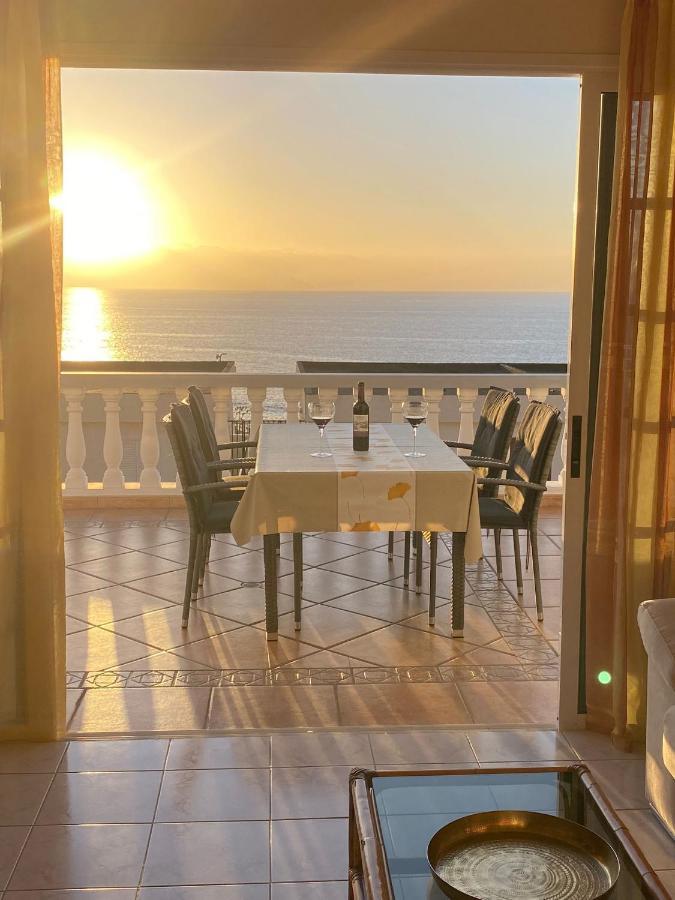Ocean Pearl, Luxurioeses Haus, Meerblick, Grosse Sonnenterrasse, Teneriffa Sued, Los Gigantes, 600M Zum Strand, 200M Zum Ort, Ruhig Acantilado de los Gigantes Ngoại thất bức ảnh